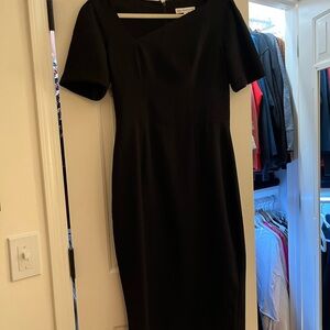 Dress the Population Black Midi Dress